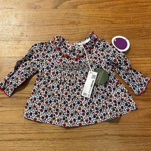 Monoprix Bout’chou organic cotton dress, size 3-6 months